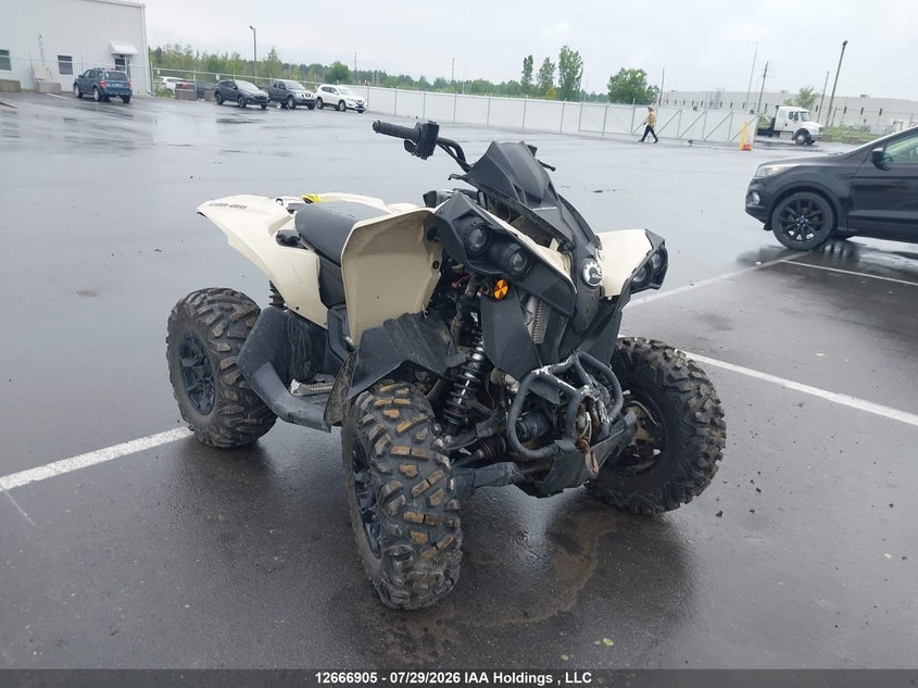 2021 Can-Am Renegade 850, Front, IAAI, VIN 3JBMGAU41MJ000077