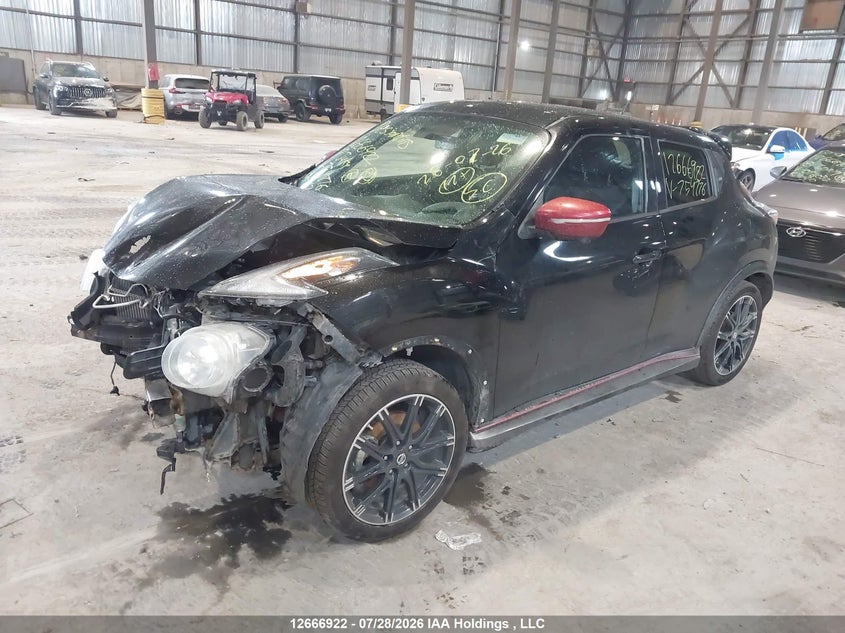 2017 Nissan Juke, Удар спереди, IAAI, VIN JN8AF5MV9HT754776 — фото 2