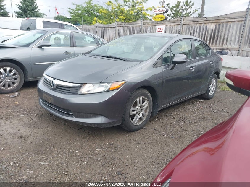 Vin: 2hgfb2f44ch104227, lot: 3069694, honda civic lx 20122