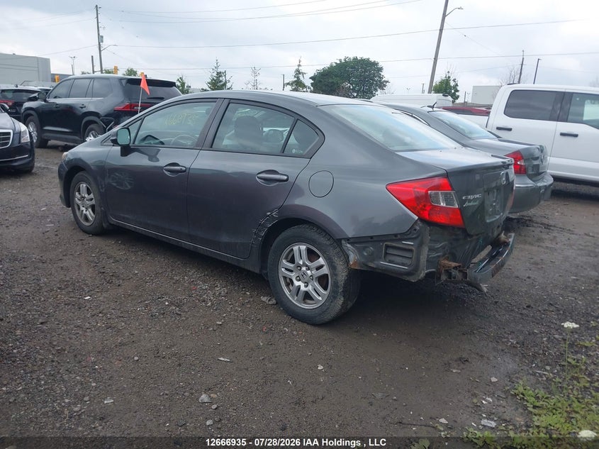 Vin: 2hgfb2f44ch104227, lot: 3069694, honda civic lx 20123