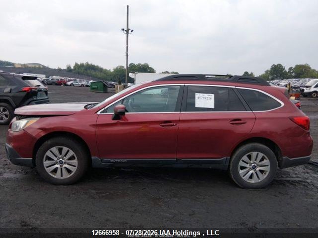 2017 SUBARU OUTBACK SPORT UTILITY VEHICLE 2.5L H-4 DOHC, VVT, 175HP
