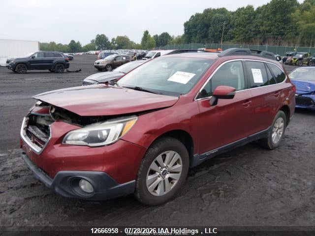 2017 SUBARU OUTBACK SPORT UTILITY VEHICLE 2.5L H-4 DOHC, VVT, 175HP