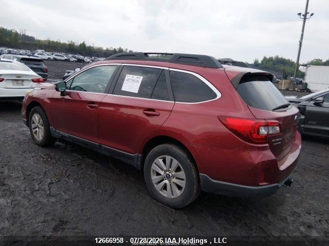 2017 SUBARU OUTBACK SPORT UTILITY VEHICLE 2.5L H-4 DOHC, VVT, 175HP