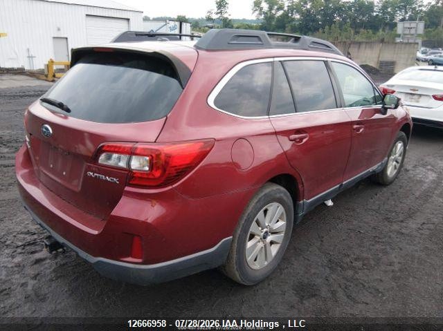 2017 SUBARU OUTBACK SPORT UTILITY VEHICLE 2.5L H-4 DOHC, VVT, 175HP