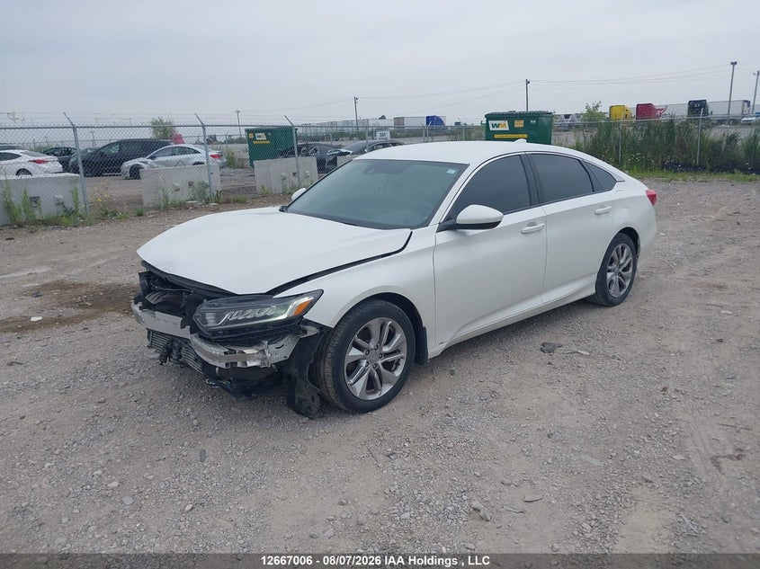2018 Honda Accord Lx, Front, IAAI, VIN 1HGCV1F12JA806147 — photo 2
