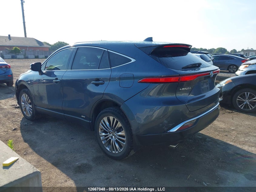 Vin: jteaaaah7mj037456, lot: 3069808, toyota venza limited 20213