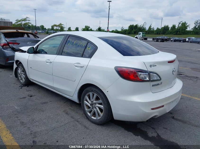 Vin: jm1bl1v73c1539903, lot: 3069844, mazda 3 20123