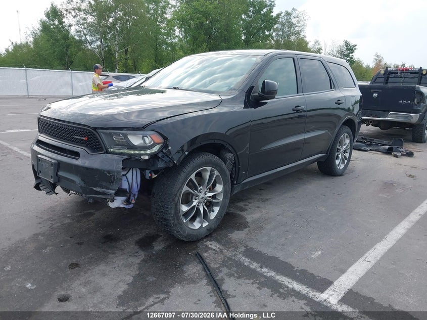 Vin: 1c4rdjdg5lc119495, lot: 3069857, dodge durango gt 20202