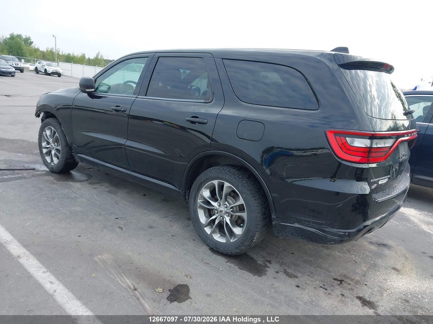 Vin: 1c4rdjdg5lc119495, lot: 3069857, dodge durango gt 20203