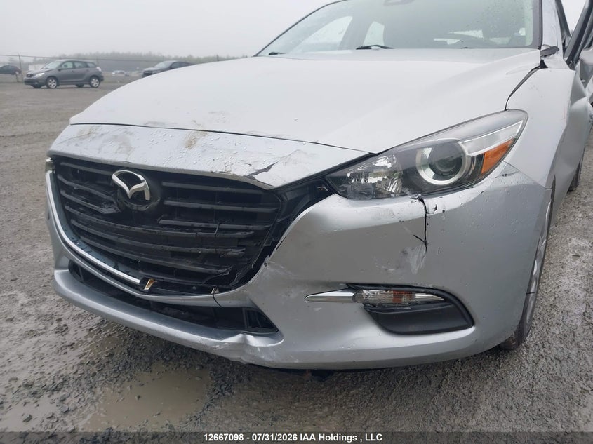 2018 MAZDA 3 SEDAN 2.0L I-4 DI, DOHC, VVT, 156HP
