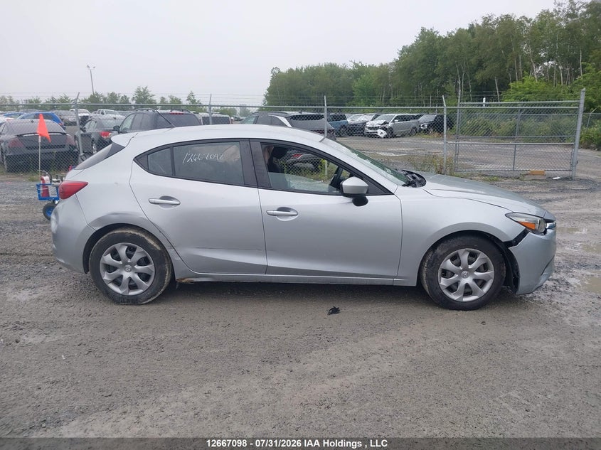 2018 MAZDA 3 SEDAN 2.0L I-4 DI, DOHC, VVT, 156HP