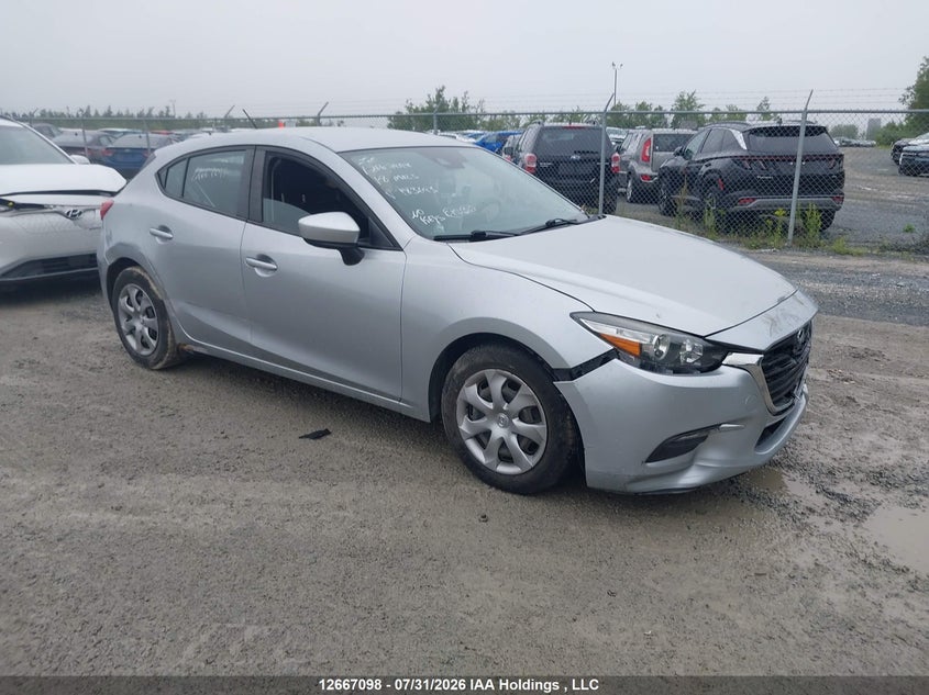 2018 MAZDA 3 SEDAN 2.0L I-4 DI, DOHC, VVT, 156HP