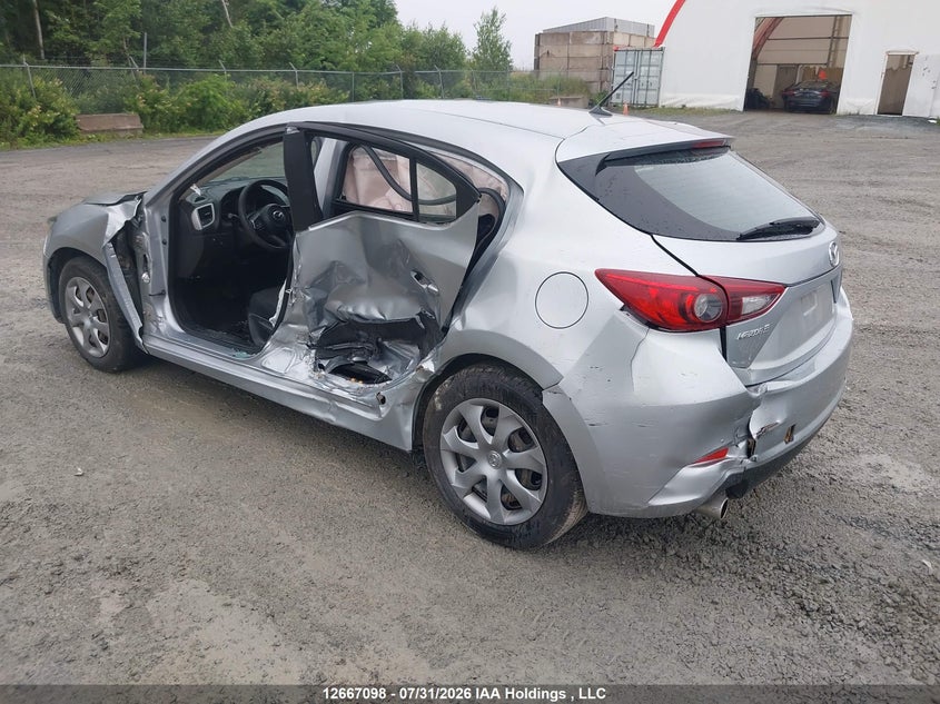 2018 MAZDA 3 SEDAN 2.0L I-4 DI, DOHC, VVT, 156HP