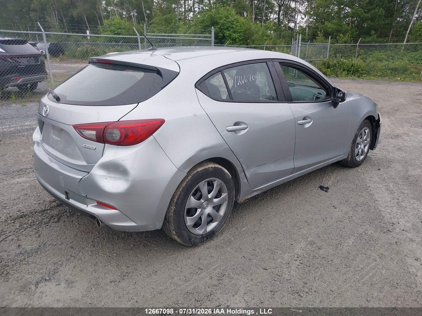 2018 MAZDA 3 SEDAN 2.0L I-4 DI, DOHC, VVT, 156HP