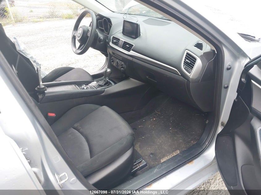 2018 MAZDA 3 SEDAN 2.0L I-4 DI, DOHC, VVT, 156HP