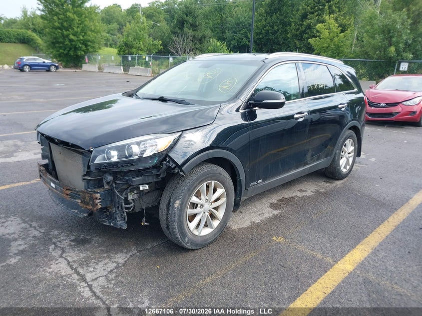 2018 Kia Sorento, Удар спереду, IAAI, VIN 5XYPGDA50JG389617 — фото 2
