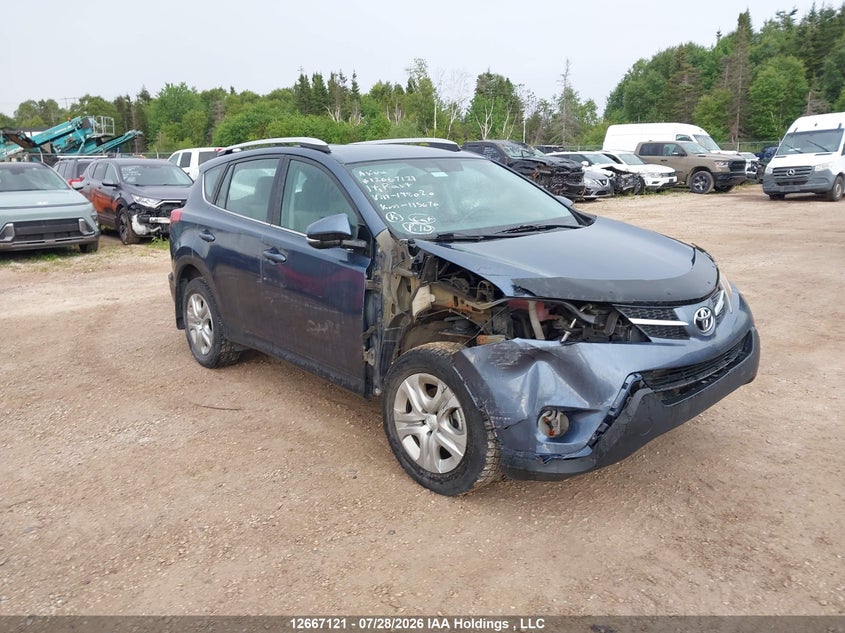 Vin: 2t3bfrev5ew148020, lot: 3069881, toyota rav4 le 20141