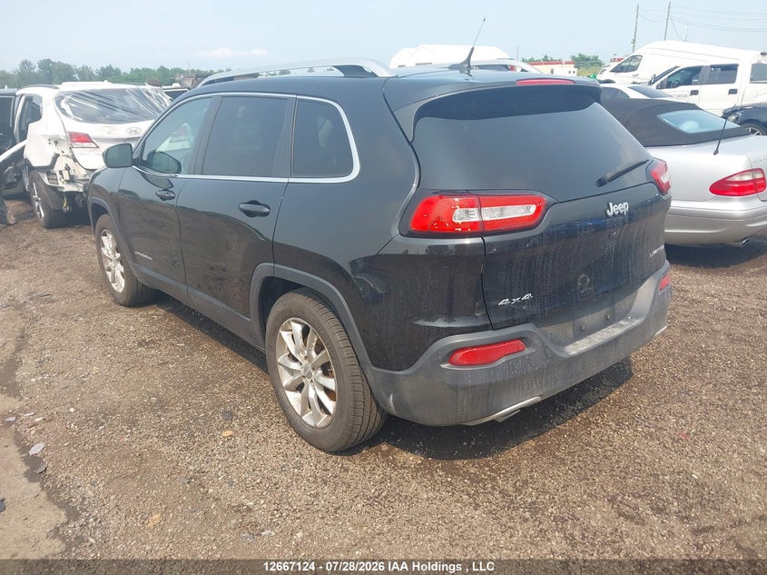 Vin: 1c4pjmds0ew170197, lot: 3069884, jeep cherokee limited 20143