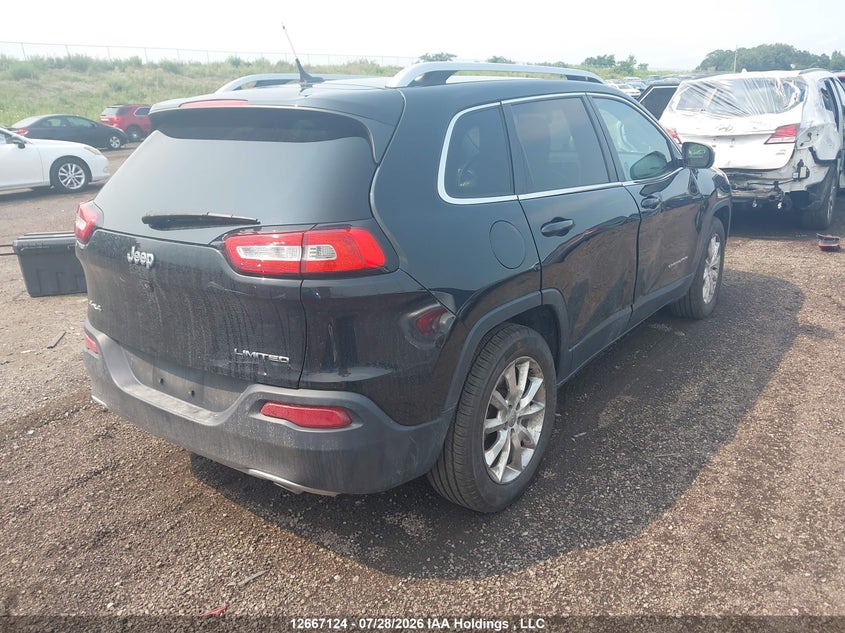 Vin: 1c4pjmds0ew170197, lot: 3069884, jeep cherokee limited 20144