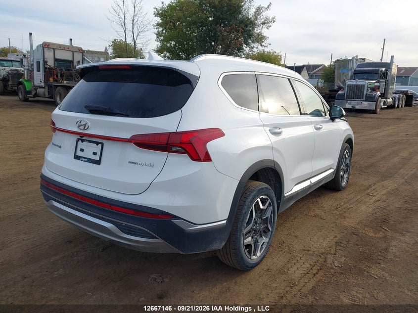 Vin: km8s5da19pu083211, lot: 3069906, hyundai santa fe limited 20234