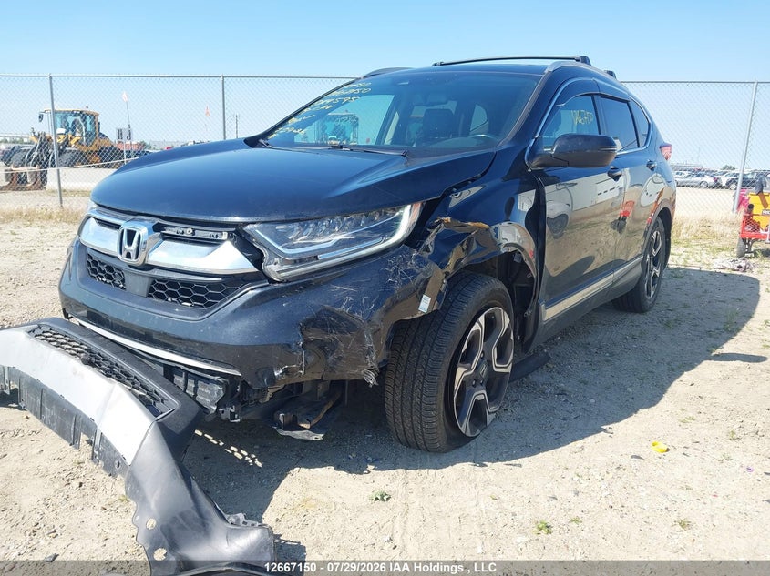 2019 Honda CR-V, Удар спереди, IAAI, VIN 2HKRW2H98KH114595 — фото 2