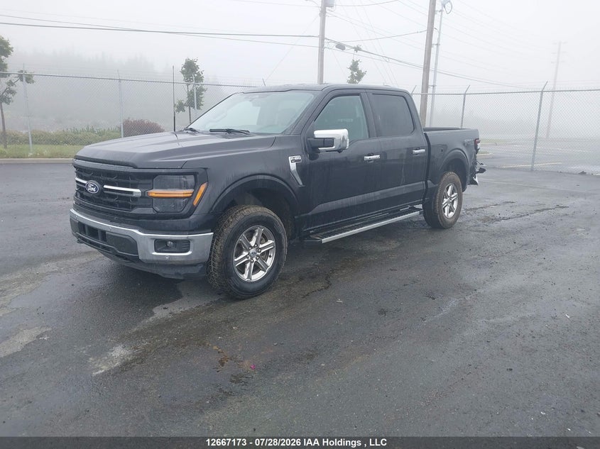2025 Ford F150 Xlt, Удар сзади, IAAI, VIN 1FTFW3L85SKE01725 — фото 2