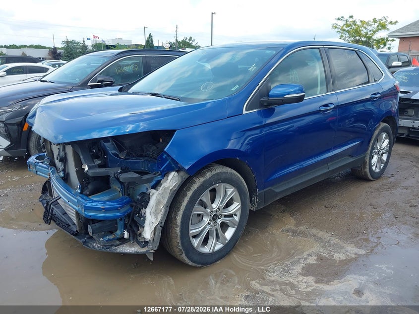 Vin: 2fmpk4k94rbb02078, lot: 3069937, ford edge titanium 20242