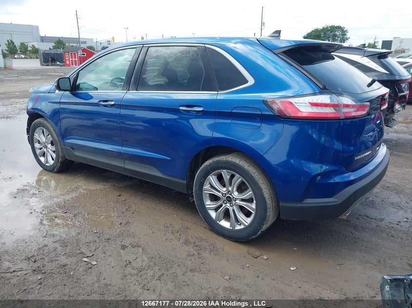 Vin: 2fmpk4k94rbb02078, lot: 3069937, ford edge titanium 20243