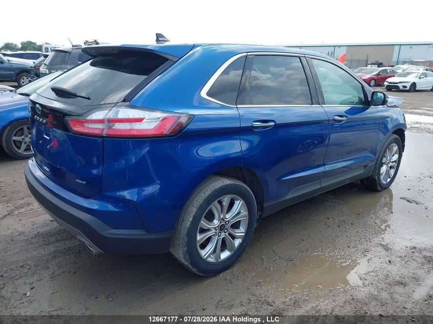 Vin: 2fmpk4k94rbb02078, lot: 3069937, ford edge titanium 20244