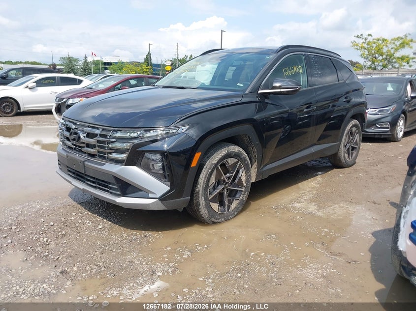 2025 Hyundai Tucson Sel, Rear, IAAI, VIN 5NMJCCDE2SH532324 — photo 2