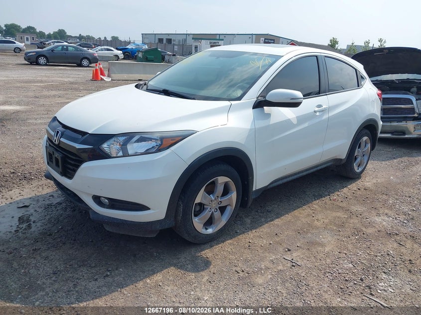 2018 Honda Hr-V Ex, Right Side, IAAI, VIN 3CZRU5H56JM101609 — photo 2