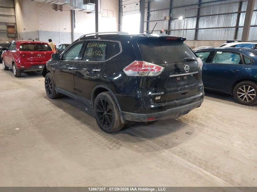 Vin: 5n1at2mv0ec770522, lot: 3069968, nissan rogue s/sl/sv 20143