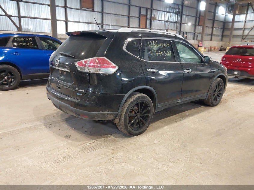 Vin: 5n1at2mv0ec770522, lot: 3069968, nissan rogue s/sl/sv 20144