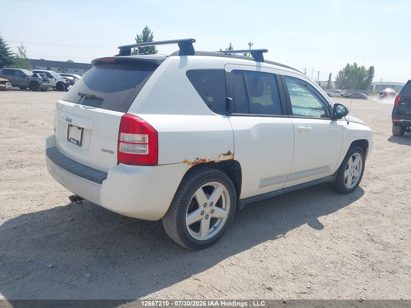 Vin: 1j4nf5fb8ad540520, lot: 3069971, jeep compass limited 20104