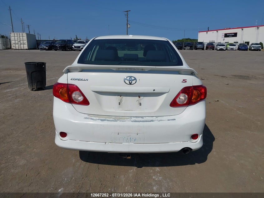 2010 TOYOTA COROLLA SEDAN 1.8L I-4 DOHC, VVT, 132HP