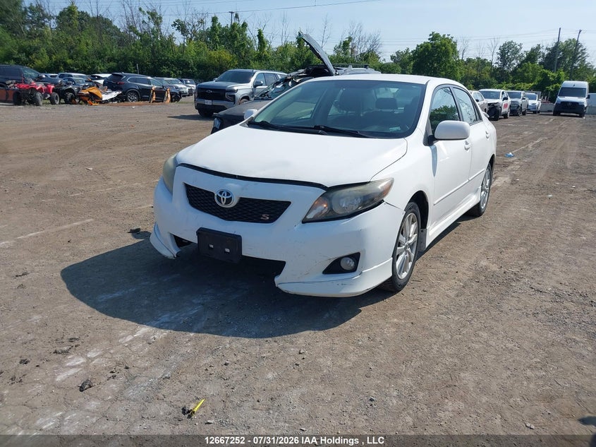 2010 TOYOTA COROLLA SEDAN 1.8L I-4 DOHC, VVT, 132HP