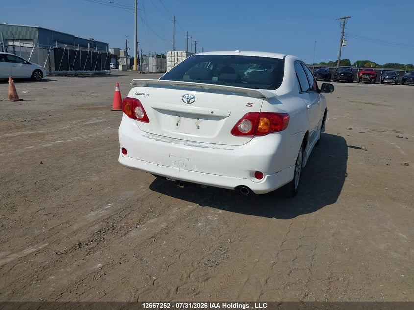 2010 TOYOTA COROLLA SEDAN 1.8L I-4 DOHC, VVT, 132HP