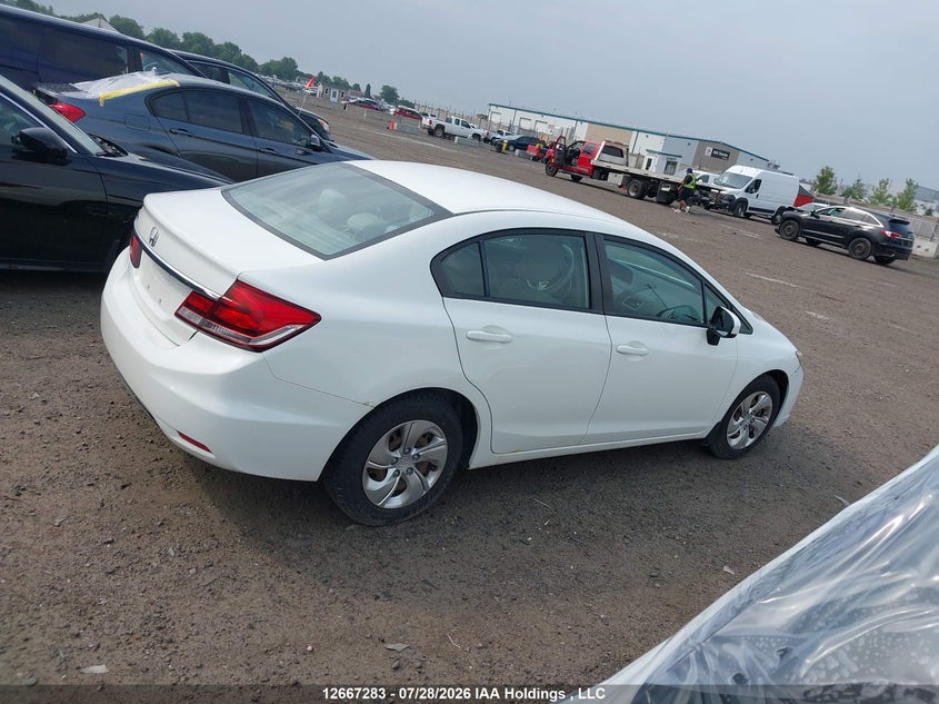 2015 HONDA CIVIC SEDAN 1.8L I-4 VVT, 143HP