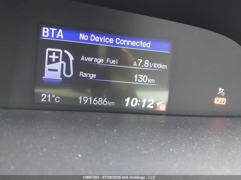 2015 HONDA CIVIC SEDAN 1.8L I-4 VVT, 143HP