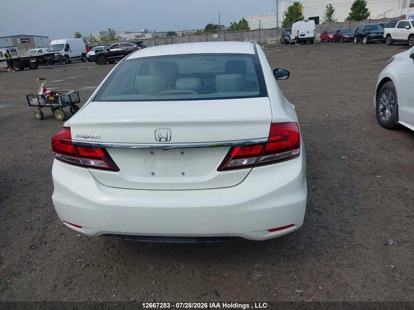 2015 HONDA CIVIC SEDAN 1.8L I-4 VVT, 143HP
