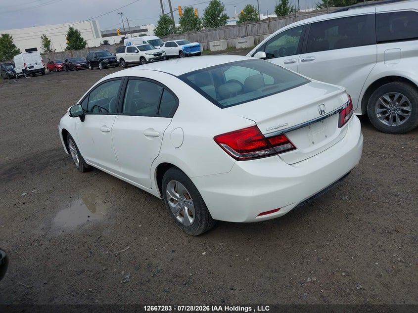 2015 HONDA CIVIC SEDAN 1.8L I-4 VVT, 143HP