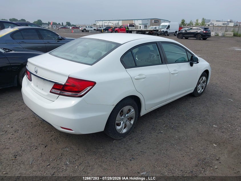 2015 HONDA CIVIC SEDAN 1.8L I-4 VVT, 143HP