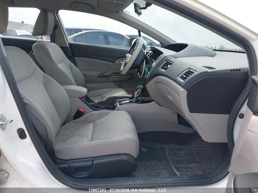 2015 HONDA CIVIC SEDAN 1.8L I-4 VVT, 143HP