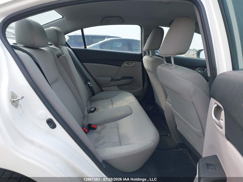 2015 HONDA CIVIC SEDAN 1.8L I-4 VVT, 143HP