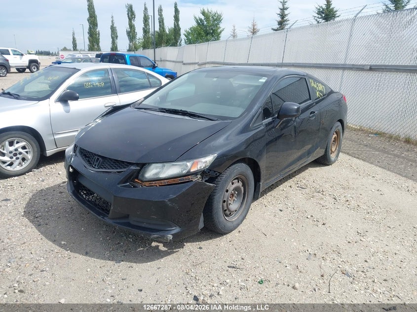 2013 Honda Civic, Удар спереду, IAAI, VIN 2HGFG3A54DH004170 — фото 2