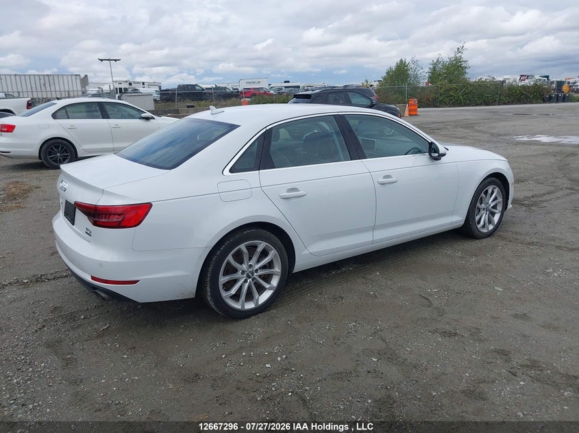 Vin: waubnaf42hn009823, lot: 3070060, audi a4 progressiv 20174