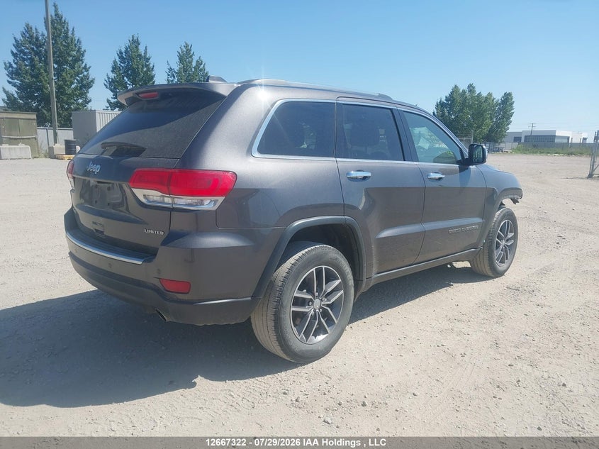 Vin: 1c4rjfbg5hc807447, lot: 3070086, jeep grand cherokee limited 20174