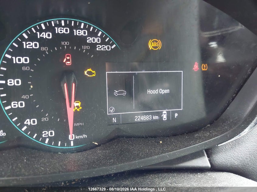 2019 CHEVROLET TRAX SPORT UTILITY VEHICLE 1.4L I4 FI DOHC 16V NF4