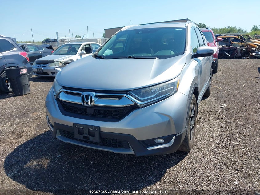 Vin: 2hkrw2h90jh125363, lot: 3070109, honda cr-v touring 20182
