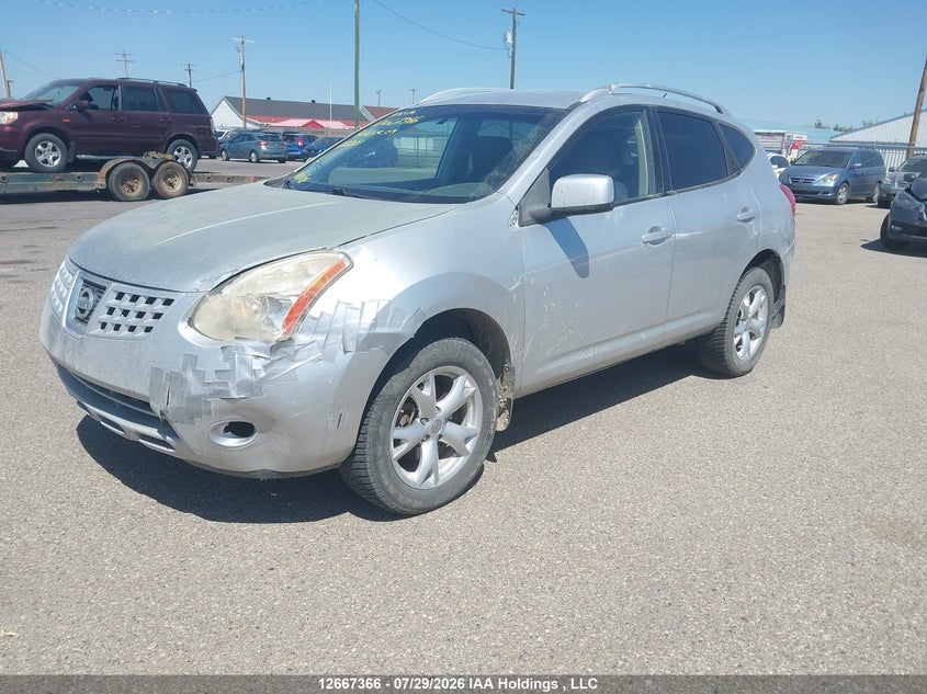 2009 Nissan Rogue S/Sl, Rear, IAAI, VIN JN8AS58V19W177201 — photo 2